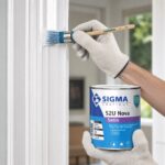 Binnenkozijn schilderen met Sigma S2U Nova Satin