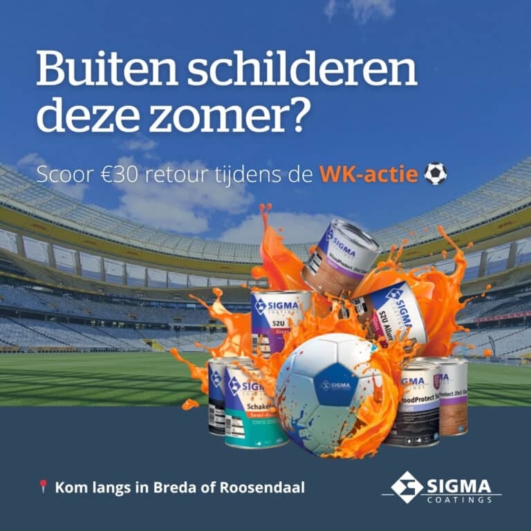 Sigma cashback actie WK 2026