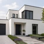 Huis geschilderd met de Trimetal Globaxane Mat