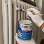 Radiator schilderen met Sigma S2U Nova Satin