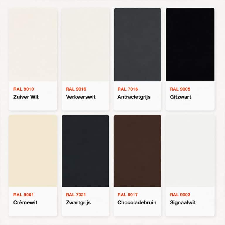 Populaire kleuren voor buitenkozijn