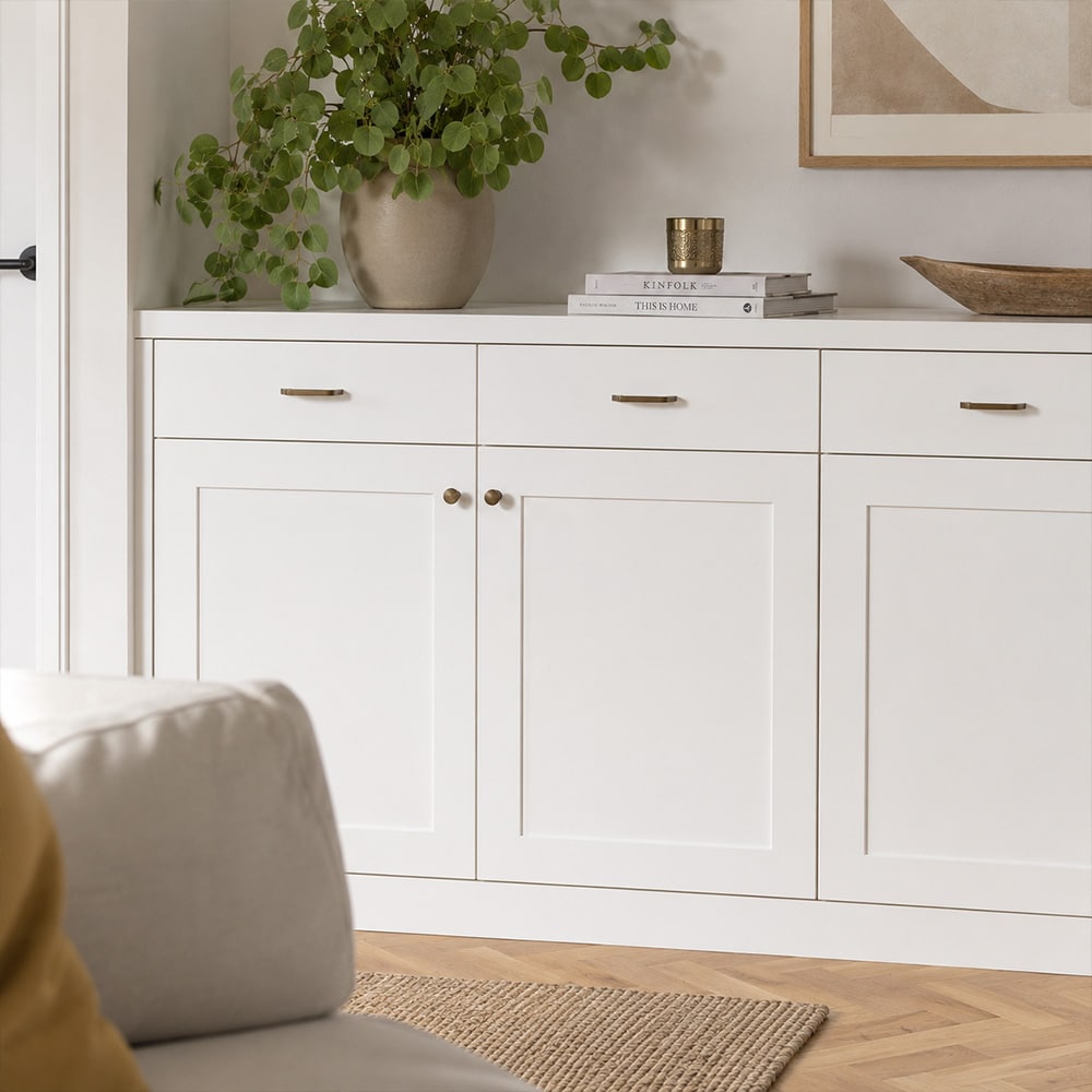 kast in RAL 9003 Signaalwit