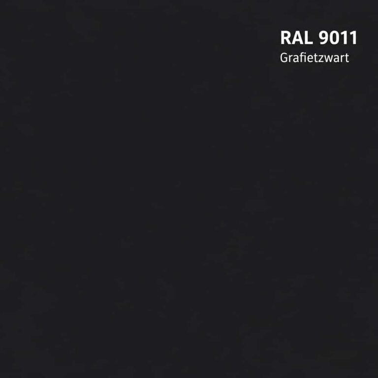 RAL 9011 Grafietzwart vierkant beeld
