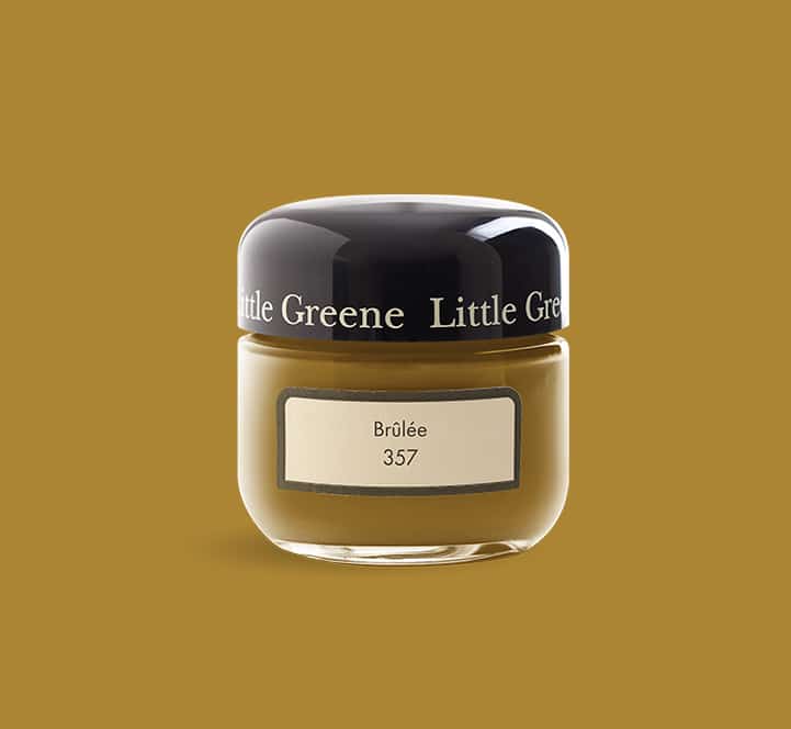 Brûlée Little Greene sample pot