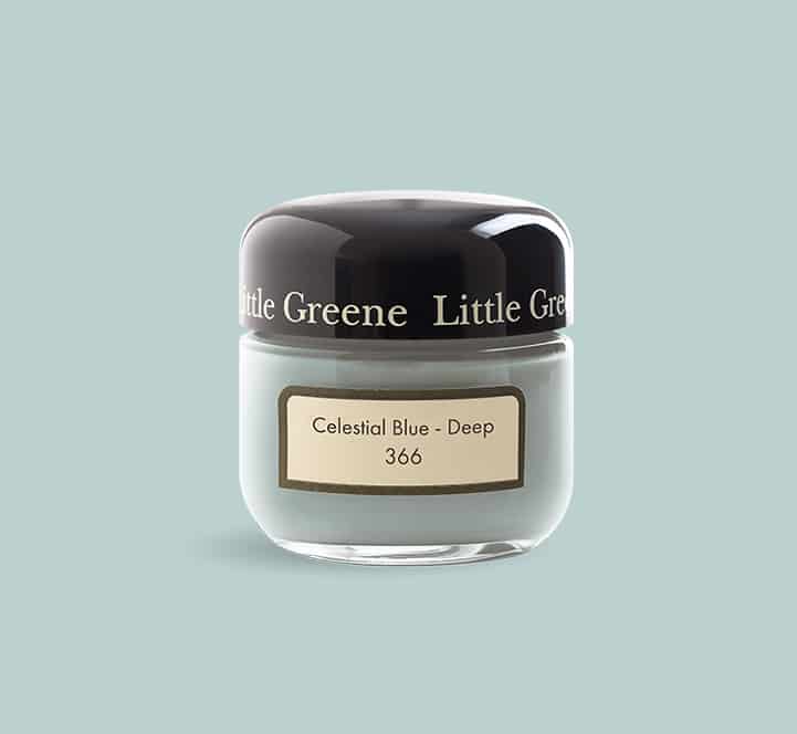 Celestial Blue – Deep 366 Little Greene sample pot