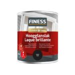 Finess Hoogglanslak zwart