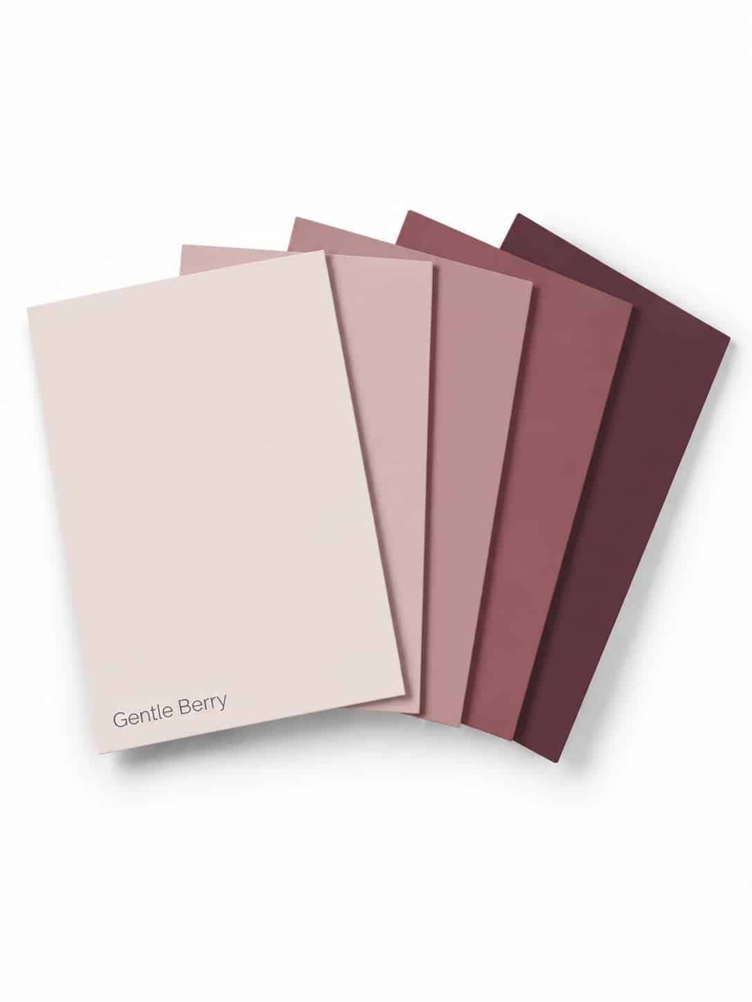 Flexa Pure Kleurstaal Collectie Berry