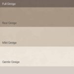 Flexa Pure kleurstaal Collectie Greige overzicht