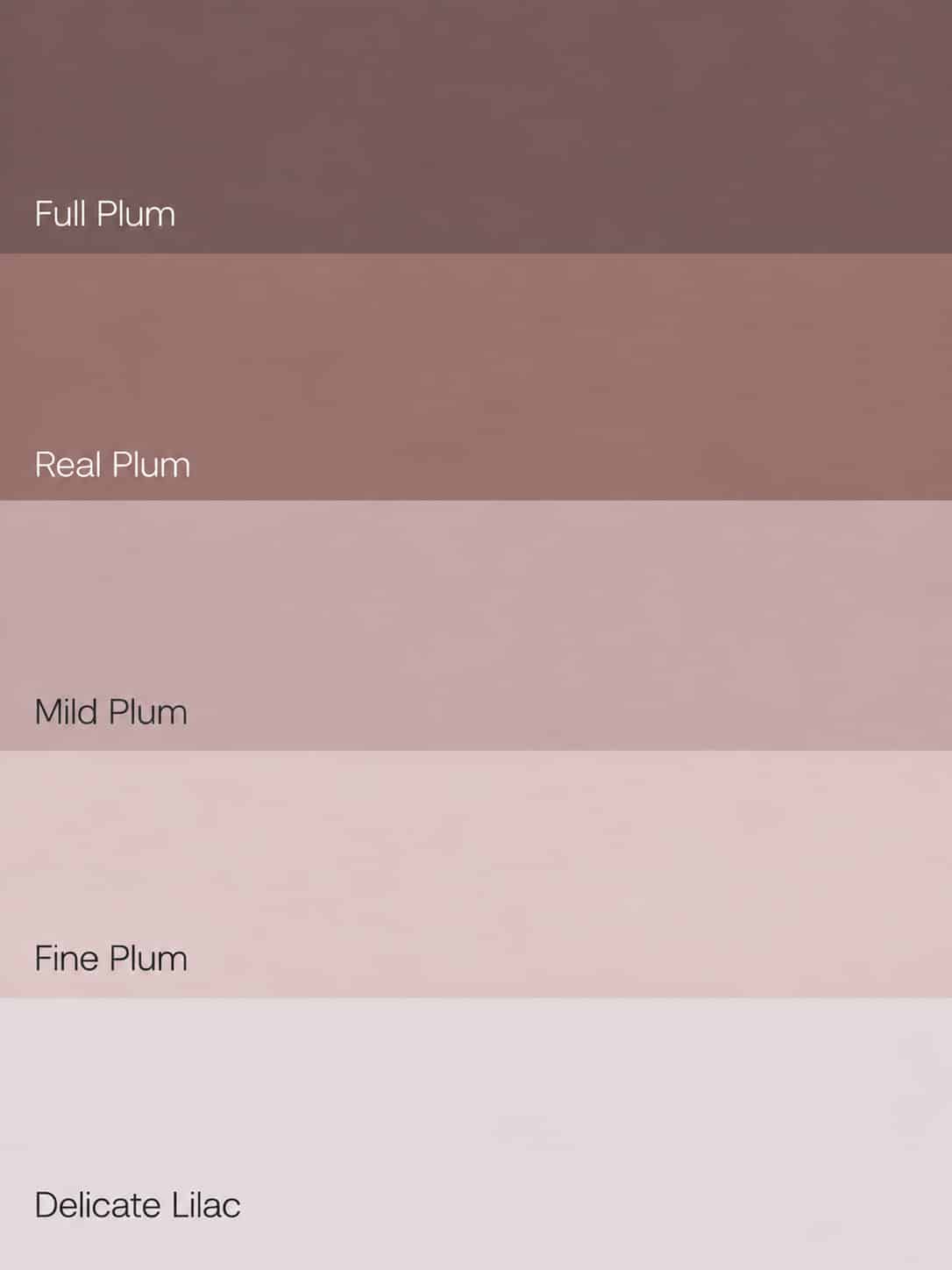 Flexa Pure Kleurstaal Collectie Plum New 3