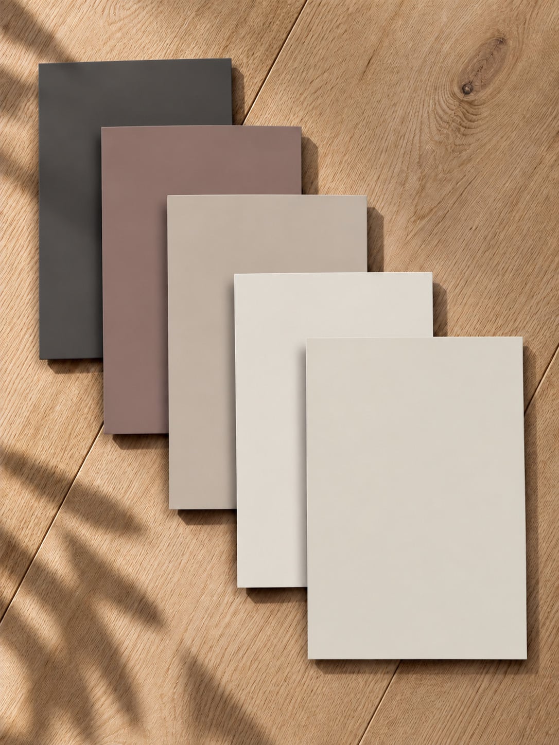 Flexa Pure Kleurstaal Collectie Taupe verzameling