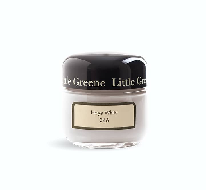 Haye White Little Greene sample pot