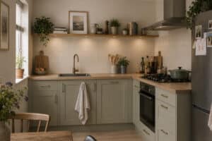 Moderne keuken in Soulful Sage