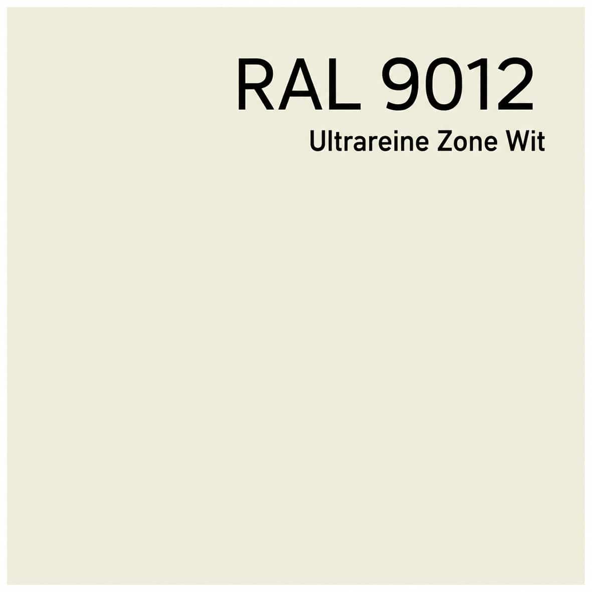 RAL 9012 Ultrareine Zone Wit