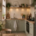 Rustieke keuken in kleur Soulful Sage