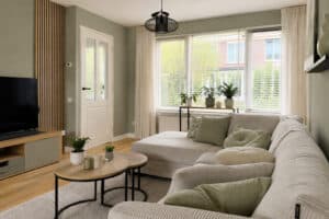 Soulful Sage in moderne woonkamer