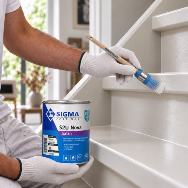 Trap schilderen met Sigma S2U Nova Satin