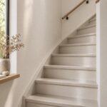 Zijdeglans trap in moderne woning