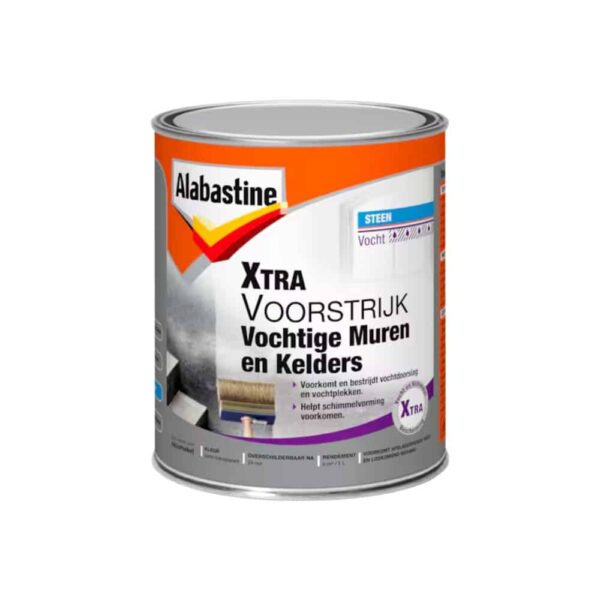 Alabastine Xtra Voorstrijk Vochtige Muren en Kelders 1L