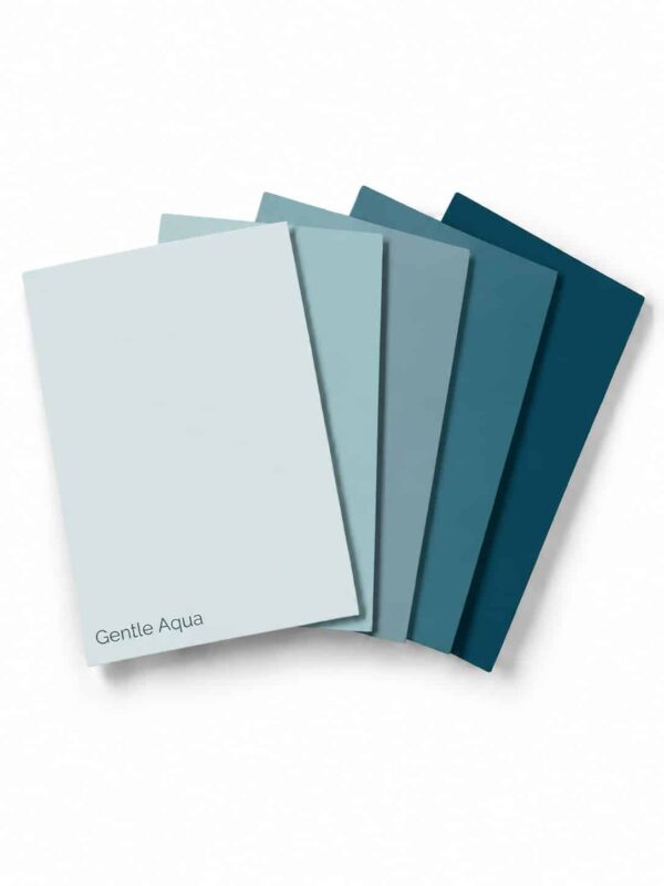 flexa Pure Kleurstaal Collectie Aqua