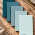 Flexa Pure Kleurstaal Collectie Aqua 2