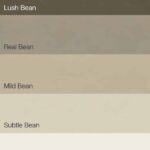 Flexa Pure Kleurstaal Collectie Bean overzicht