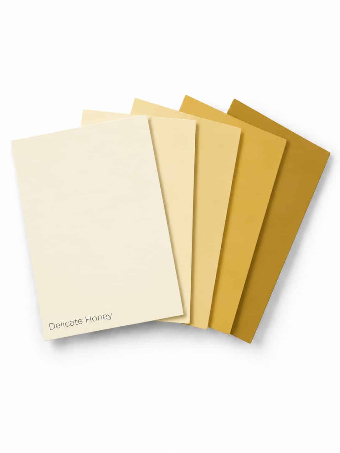 Flexa Pure Kleurstaal Collectie Honey