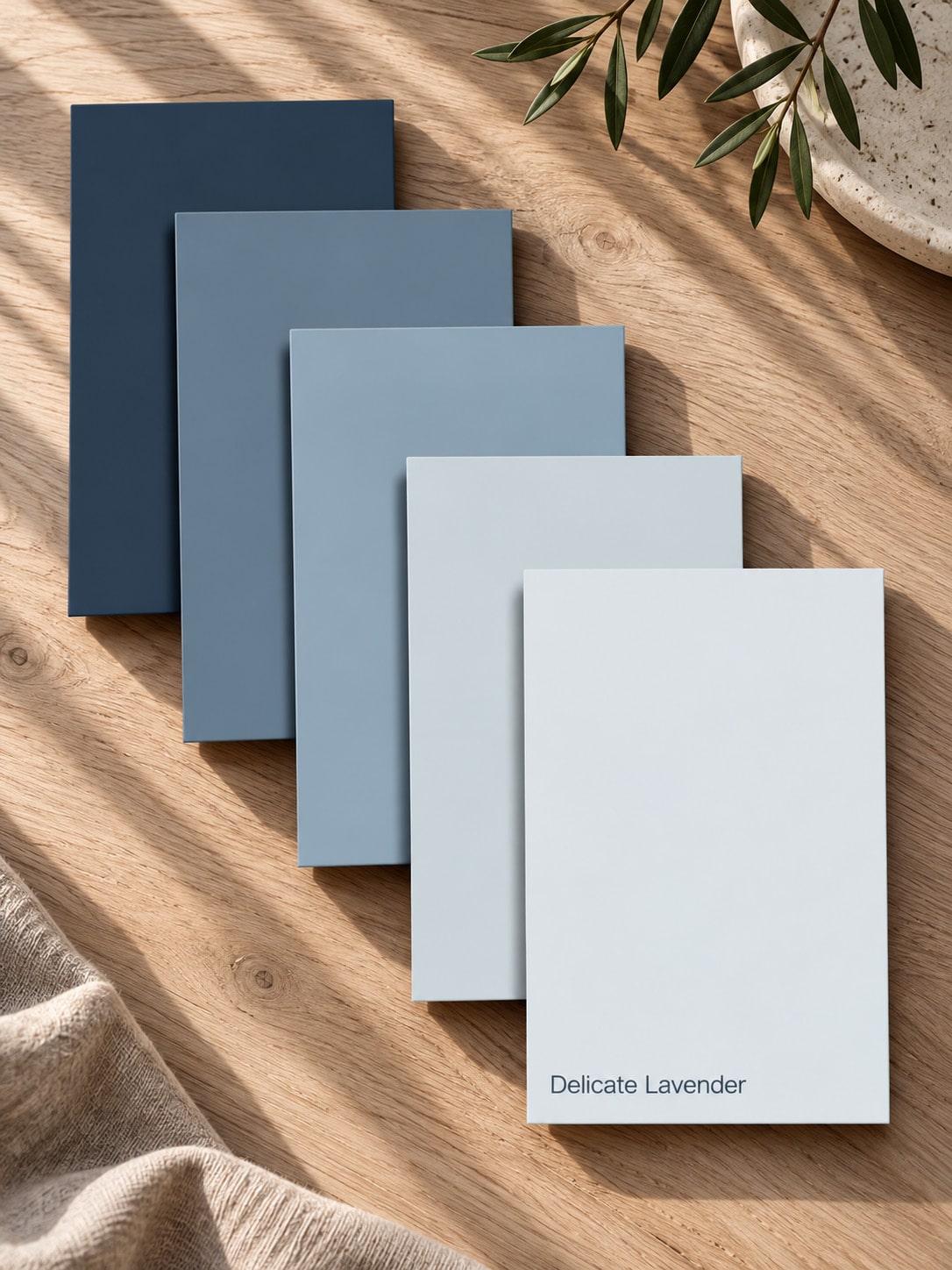 Flexa Pure Kleurstaal Collectie indigo verzameling