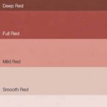 Flexa Pure Kleurstaal Collectie Red overzicht