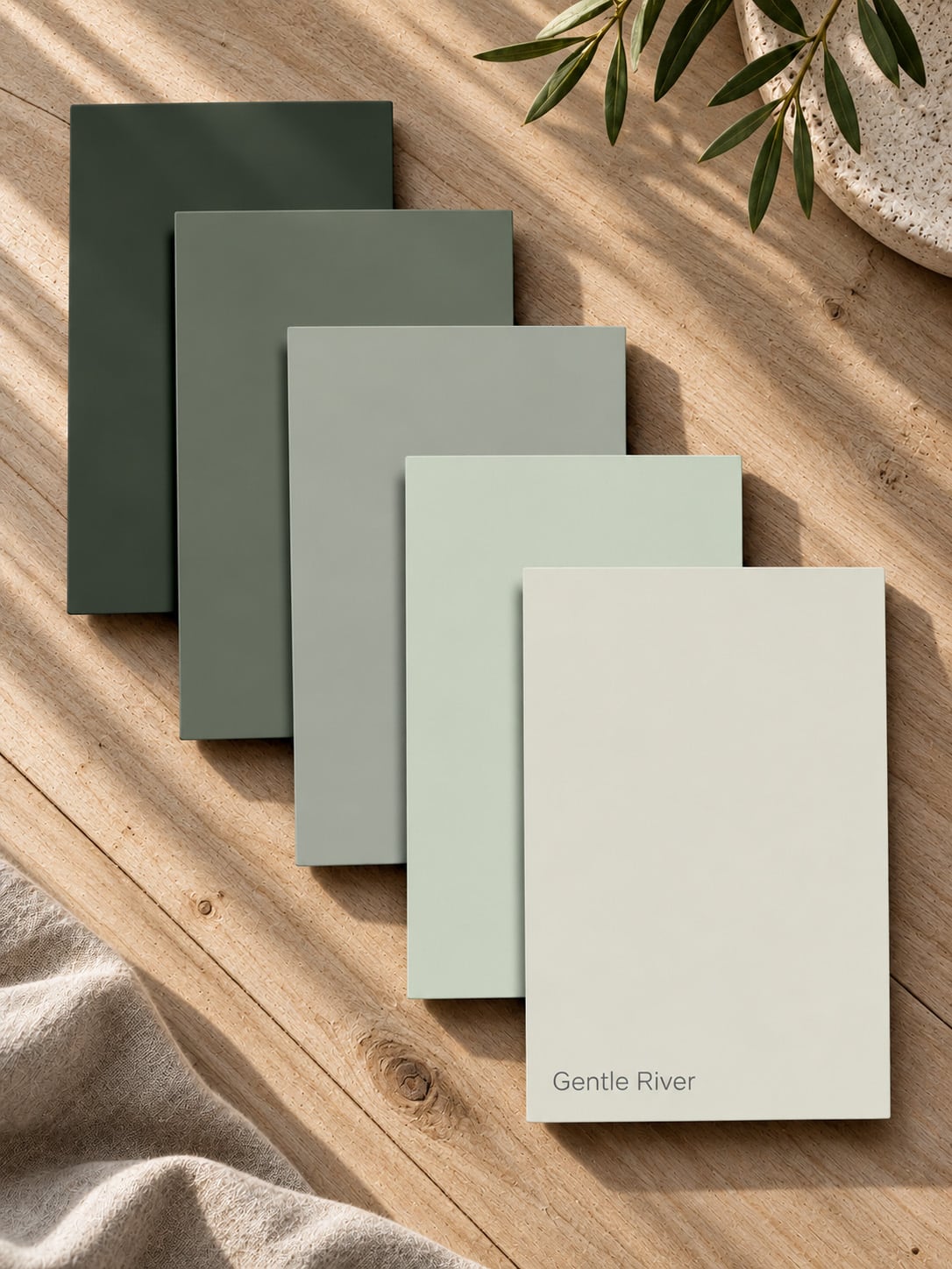 Flexa Pure Kleurstaal Collectie River 2