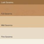 Flexa Pure Kleurstaal Collectie Savanna 3