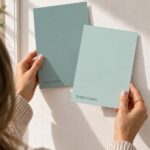 Testen Flexa Pure Kleurstaal Collectie Ocean – Mild Ocean en Subtle Ocean