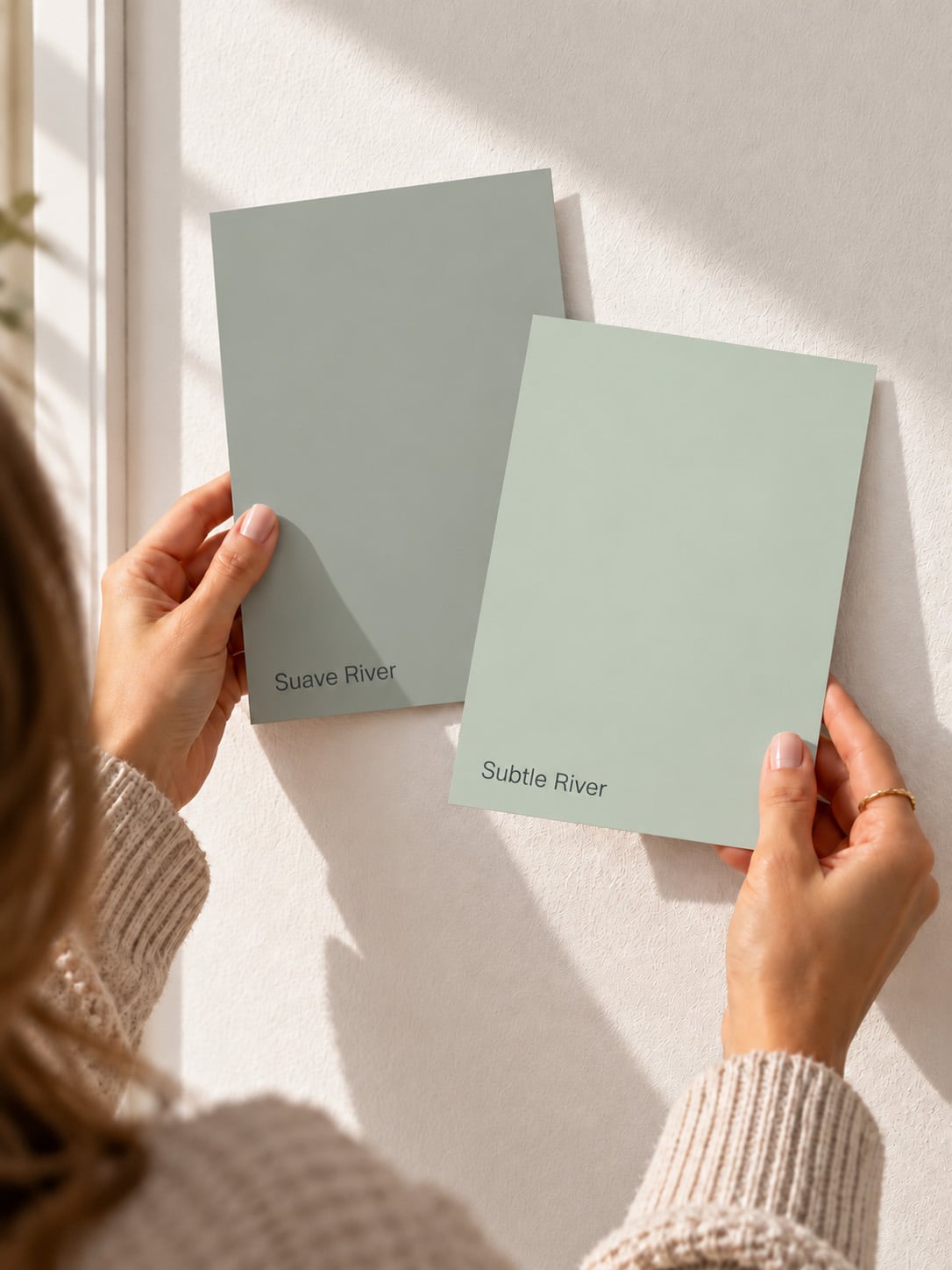 Testen Flexa Pure Kleurstaal Collectie River – Suave River en Subtle River