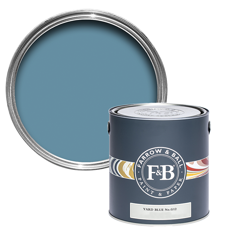 Farrow and Ball Yard Blue No. G12 Verfplaza