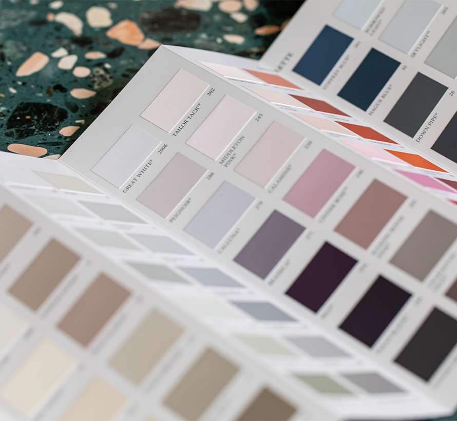 Farrow and Ball kleurenkaart Gratis gratis te bestellen Verfplaza